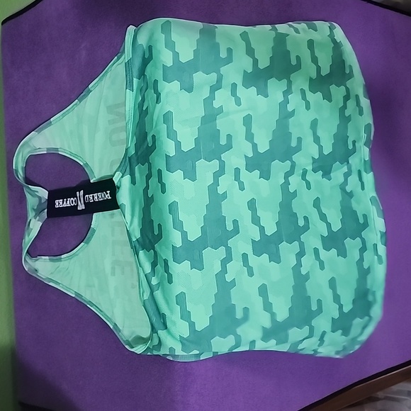 NWOT Brazilian Fitness Co. Wms Fitness T-back Tank - Picture 6 of 8